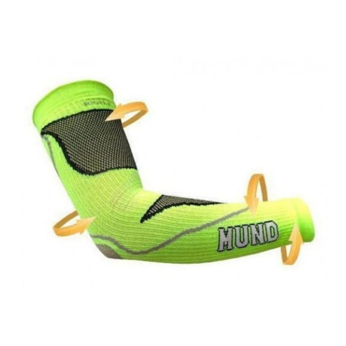 Manguitos Arm Compression & Cooling Sleeves - Lime Green - OutdoorTravelGear.com