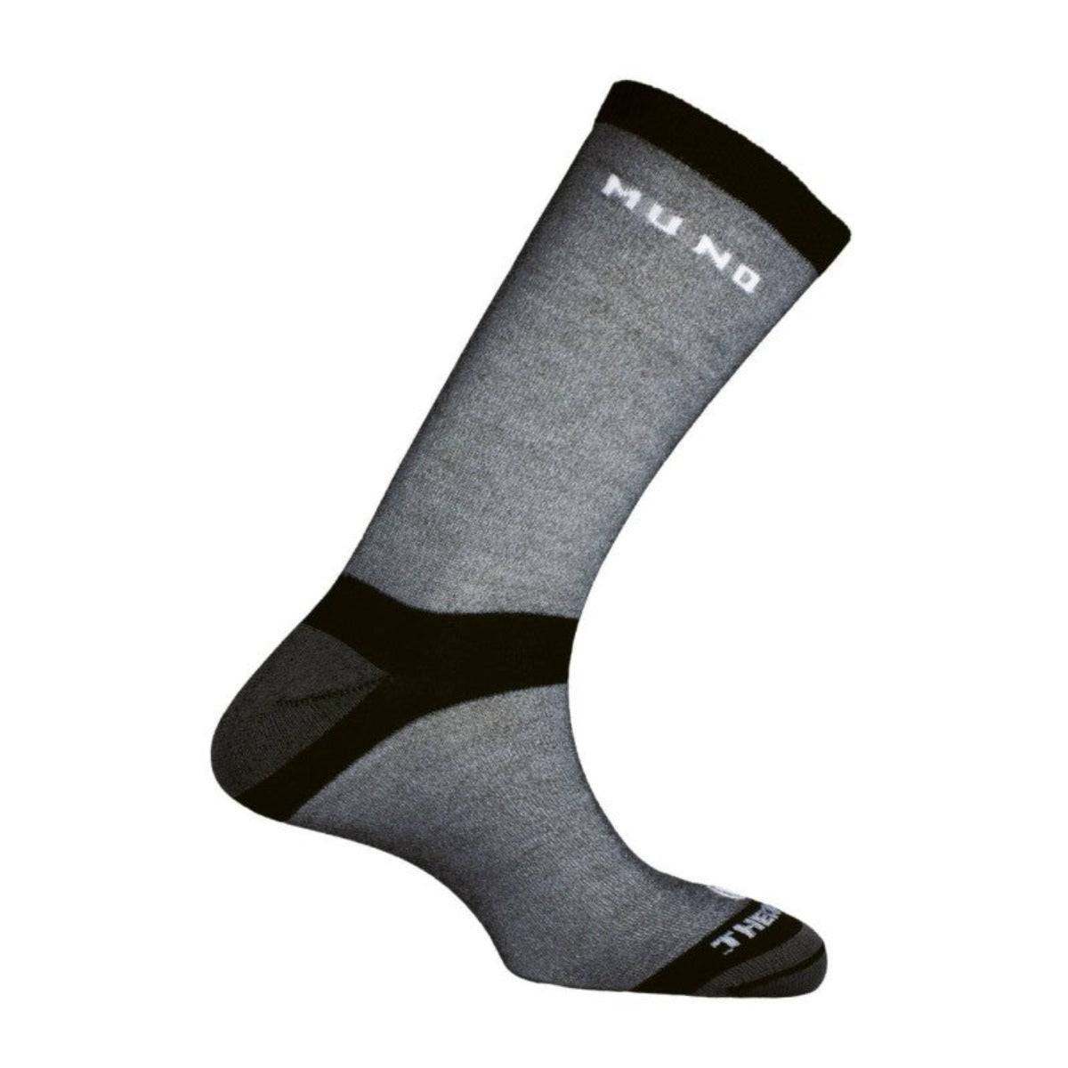 Elbrus Socks (-5º C to -15º C) - Grey+Black - OutdoorTravelGear.com