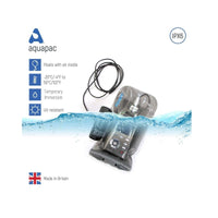 Aquapac Waterproof Radio Microphone / Wire-Through Case - 9" x 4.5" - OutdoorTravelGear.com