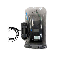 Aquapac Waterproof Radio Microphone / Wire-Through Case - 9" x 4.5" - OutdoorTravelGear.com