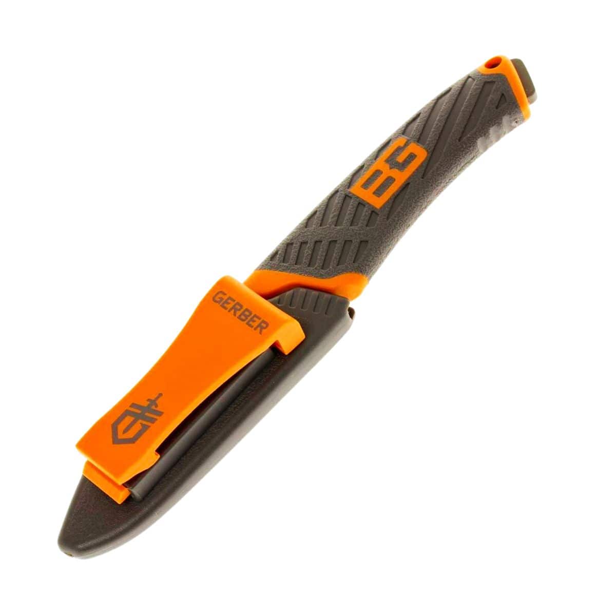 Gerber Gear Bear Grylls Compact Fixed Blade Knife, Survival Torch & Poncho Combo - OutdoorTravelGear.com