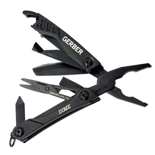 Gerber Gear Dime Mini-Pocket Tool - Black - OutdoorTravelGear.com