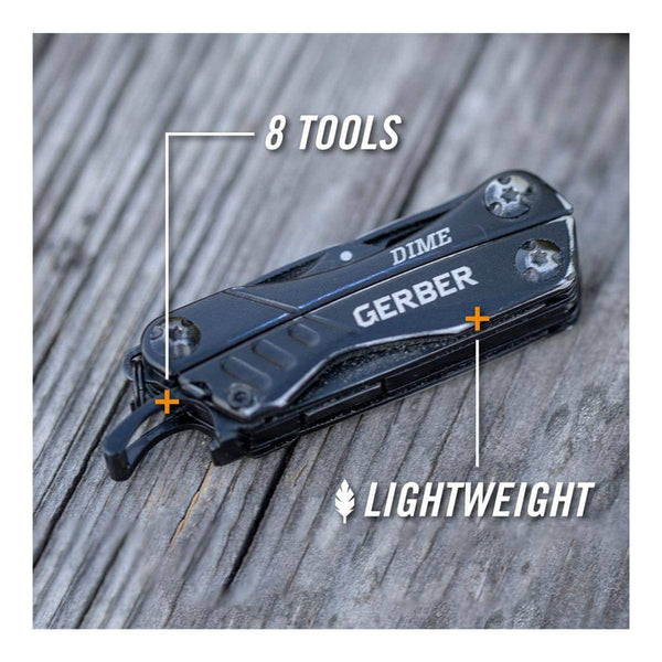 Gerber Gear Dime Mini-Pocket Tool - Black - OutdoorTravelGear.com