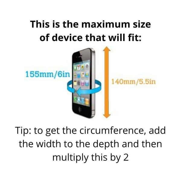 Aquapac Bike-Mounted Waterproof Phone Case - Fits Screen Size upto 5.5 inches - OutdoorTravelGear.com