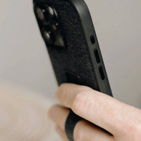 Everyday Fabric Mobile Case for iPhone 15 - Charcoal - OutdoorTravelGear.com