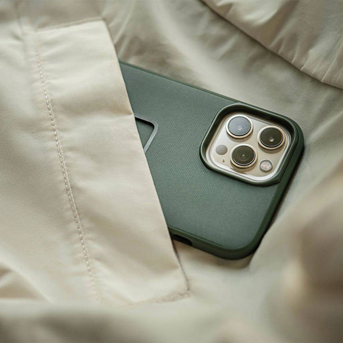 Everyday Fabric Mobile Case for iPhone 15 - Sage - OutdoorTravelGear.com