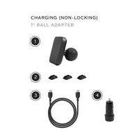 1 inch Ball Mount Adapter for Car - Charging Model - OutdoorTravelGear.com