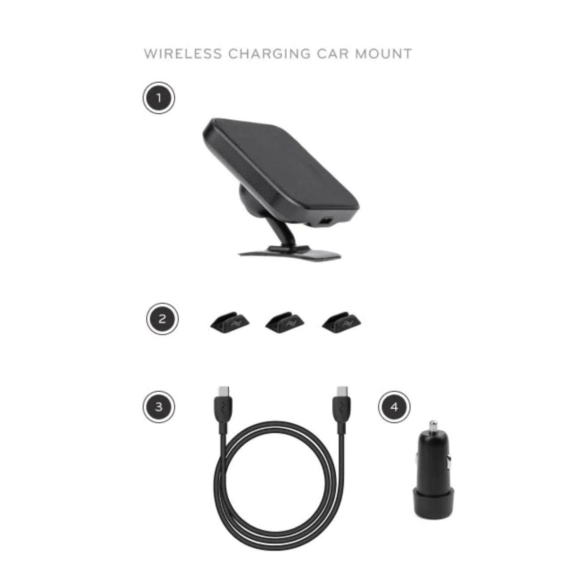 Car Mount - Wireless Charging Model - OutdoorTravelGear.com