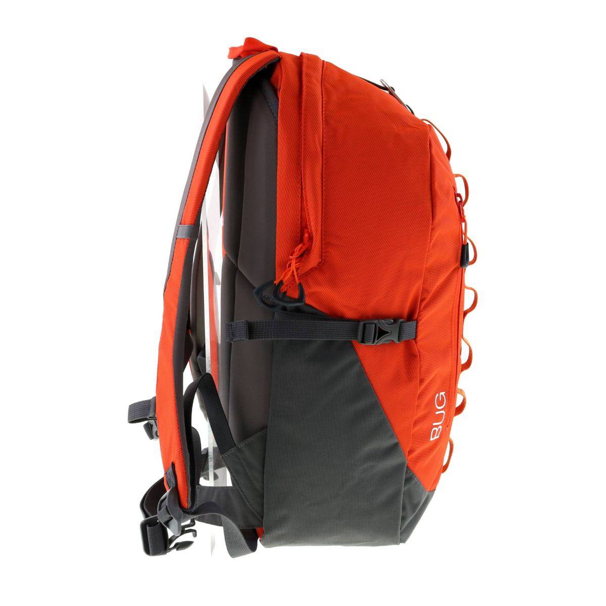 Bug Backpack for Single day Multi pitch Climbing Red Orange OutdoorTravelGear