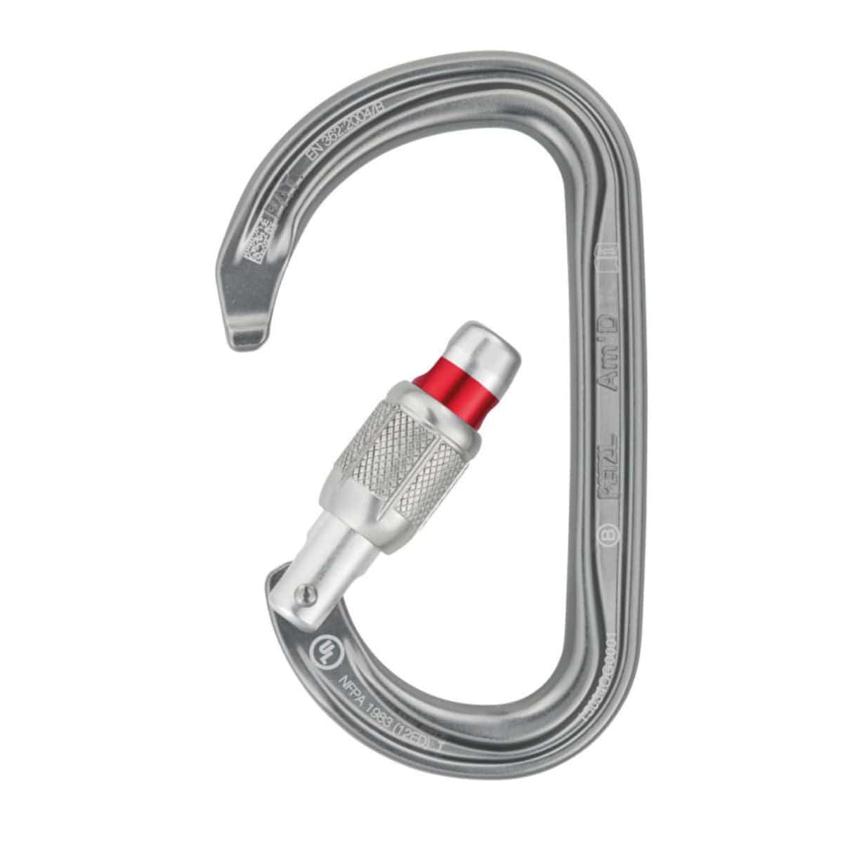 Am'D Carabiner - Screw Lock - OutdoorTravelGear.com