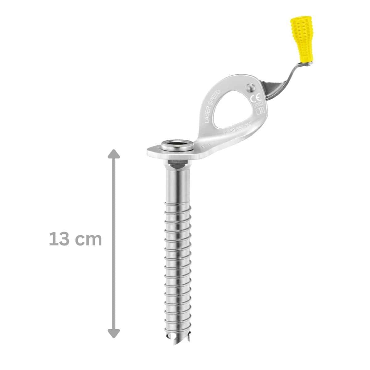 Laser Speed Ultra-high Performance Ice Screw Anchor - OutdoorTravelGear.com