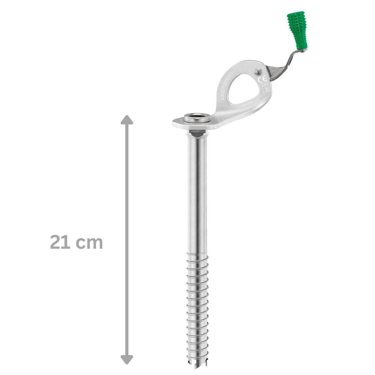 Laser Speed Ultra-high Performance Ice Screw Anchor - OutdoorTravelGear.com