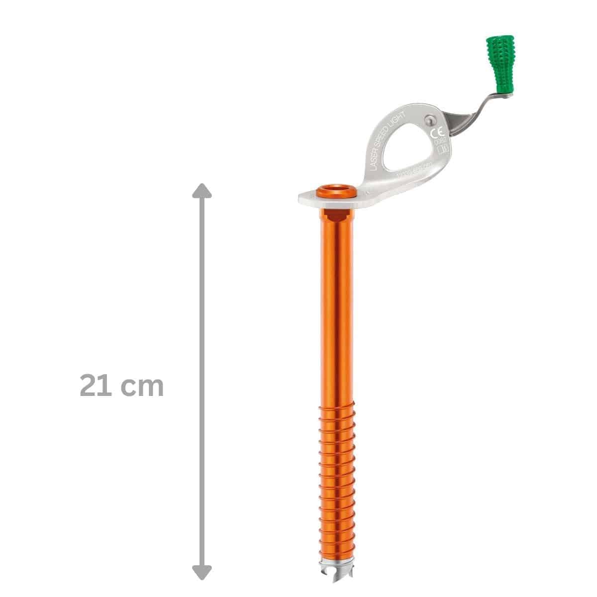 Laser Speed Light Ultra-lightweight Ice Screw - OutdoorTravelGear.com