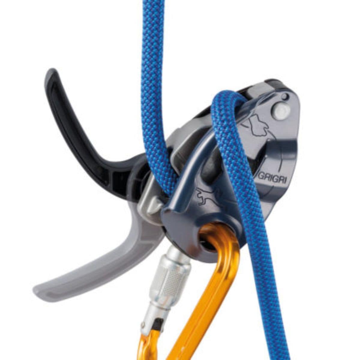 Grigri Belay Device/Descender - Blue - OutdoorTravelGear.com