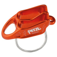 Reverso Belay Device/Descender - Red/Orange - OutdoorTravelGear.com