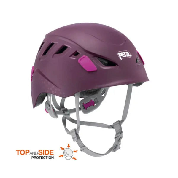 Picchu - Children’s Helmet for Climbing and Cycling - Violet - OutdoorTravelGear.com