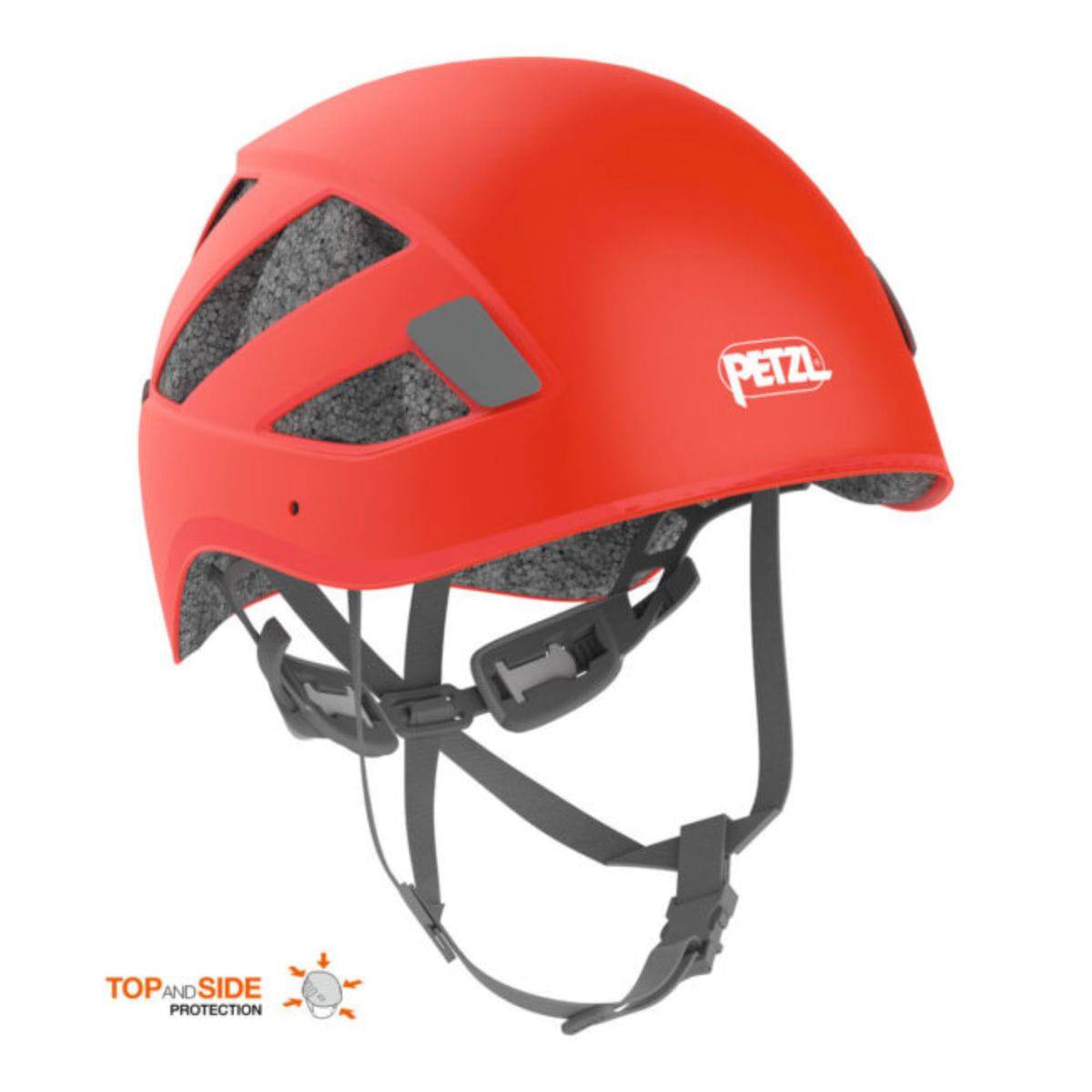 Boreo Climbing & Mountaineering Helmet - Red - OutdoorTravelGear.com