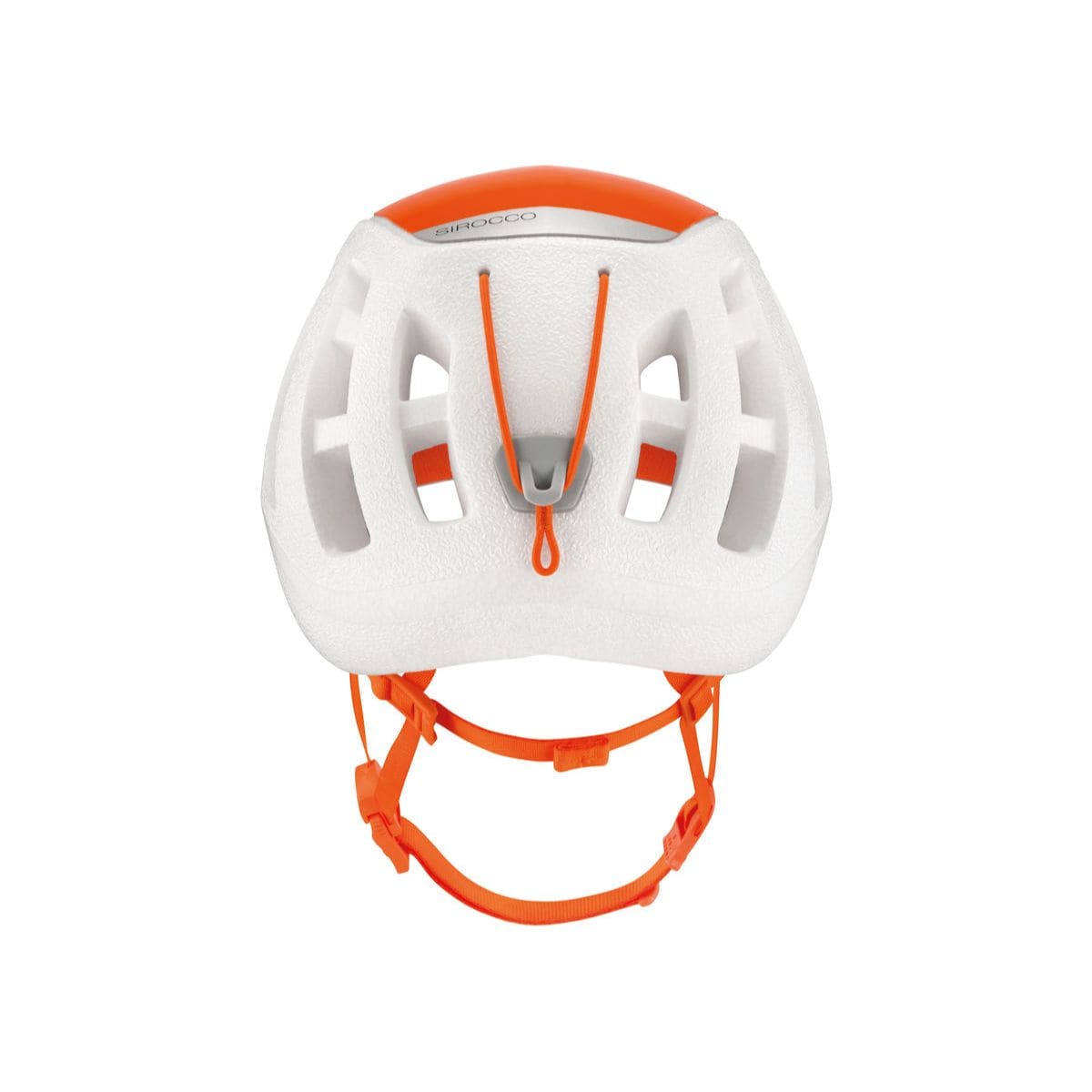 Sirocco Climbing & Mountaineering Helmet - White/Orange - OutdoorTravelGear.com