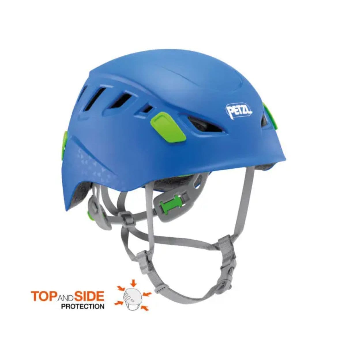 Picchu - Children’s Helmet for Climbing and Cycling - Blue - OutdoorTravelGear.com