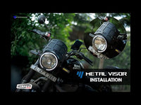 Royal Enfield Meteor 350 Metal Visor