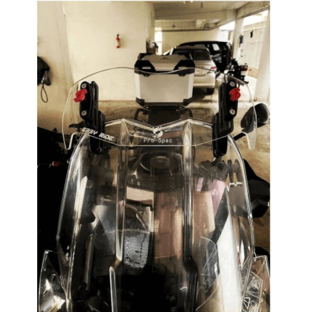 Easy Ride Clip-On Windshield Extender for Triumph - OutdoorTravelGear.com