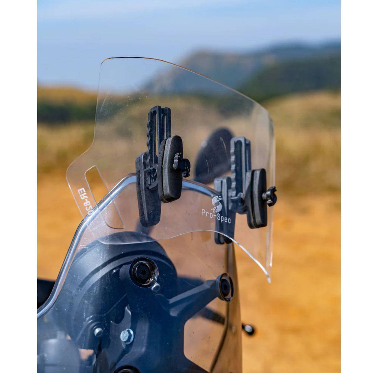 Easy Ride Clip-On Windshield Extender for Royal Enfield Himalayan 450 - OutdoorTravelGear.com