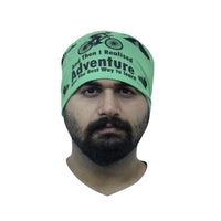 Dune Tube Adventure Sports Fusion - Multifunction Headwear - Neon Green - OutdoorTravelGear.com