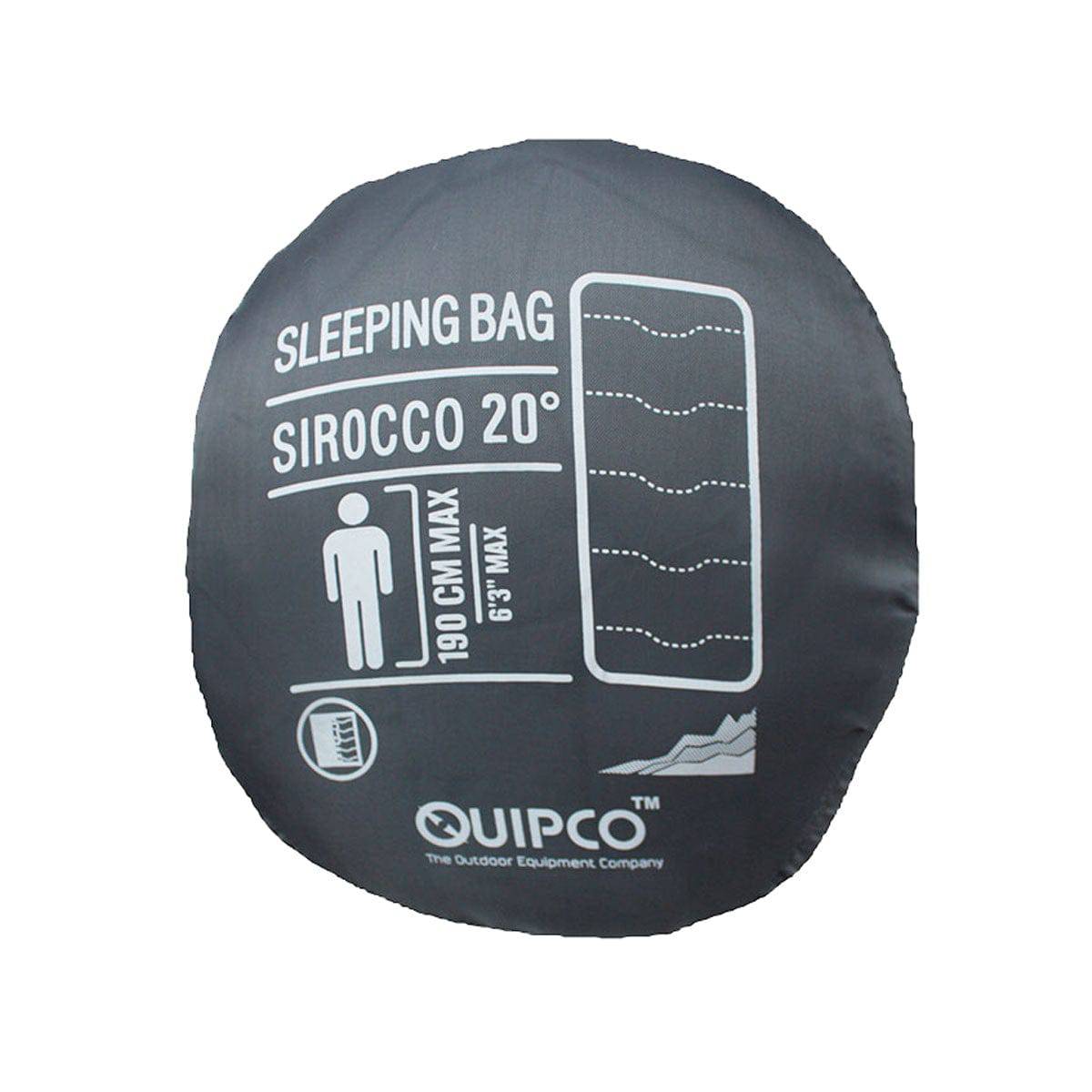 Sirocco 20 Lightweight Sleeping Bag - OutdoorTravelGear.com