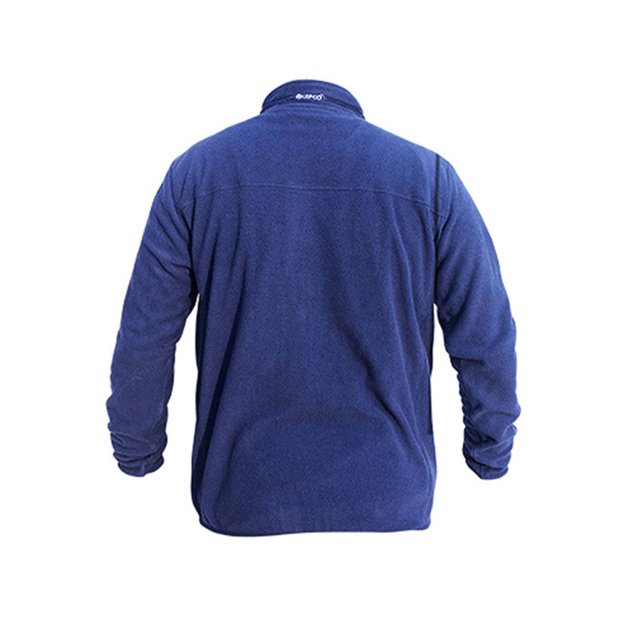 Tundra 100 Fleece Warm Winter Jacket - Navy Blue - OutdoorTravelGear.com