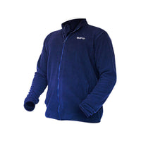 Tundra 100 Fleece Warm Winter Jacket - Navy Blue - OutdoorTravelGear.com