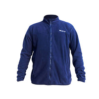 Tundra 100 Fleece Warm Winter Jacket - Navy Blue - OutdoorTravelGear.com