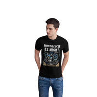 Motorcycle is Might T-Shirt - Unisex - OutdoorTravelGear.com