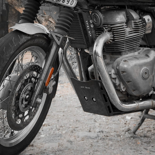 Engine Sump Guard for Royal Enfield Continental GT 650 - OutdoorTravelGear.com