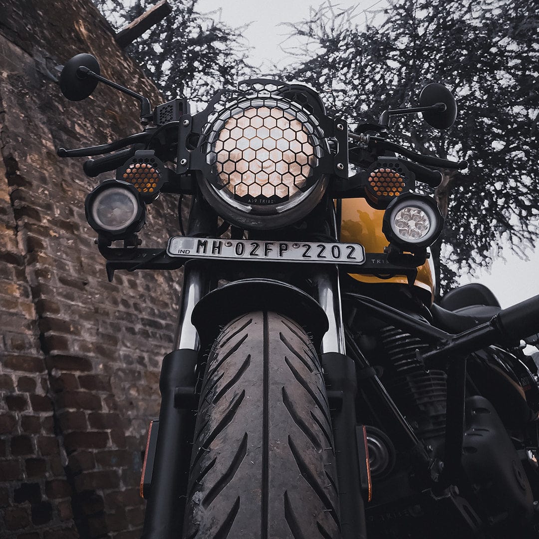 Headlight Guard for Royal Enfield Interceptor 650