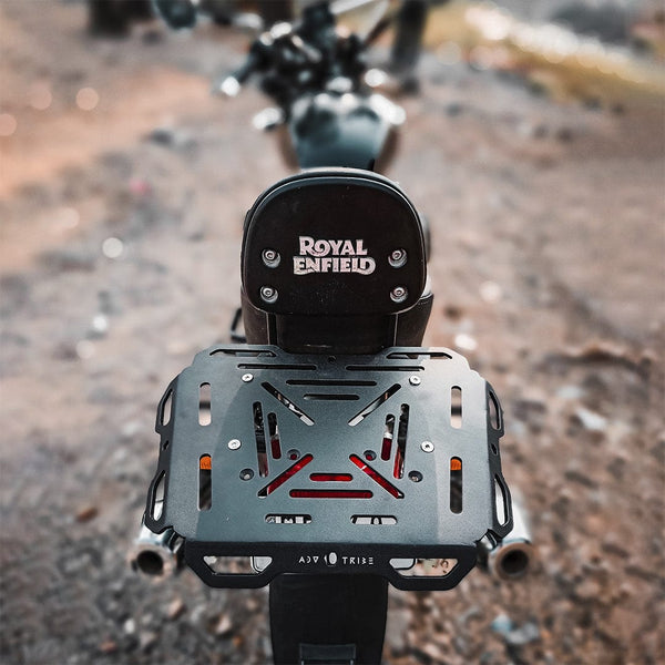 Luggage Tail Rack for Royal Enfield Interceptor 650 / Continental GT 650 - OutdoorTravelGear.com