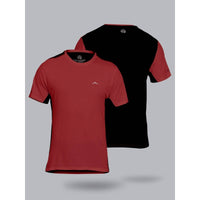 Men's Ultralight Athletic Half Sleeves T-Shirt - Canyon Red - OutdoorTravelGear.com