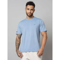 Men's Ultralight Athletic Half Sleeves T-Shirt - Dusk Blue - OutdoorTravelGear.com