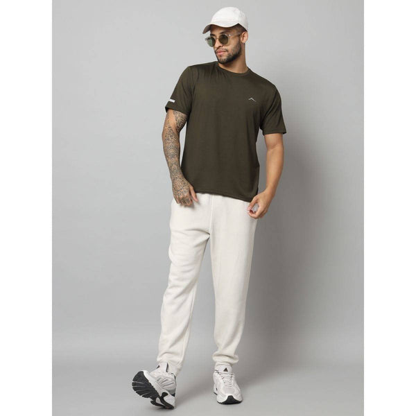 Men's Ultralight Athletic Half Sleeves T-Shirt - Olive