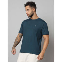 Men's Ultralight Athletic Half Sleeves T-Shirt - Pacific Blue - OutdoorTravelGear.com