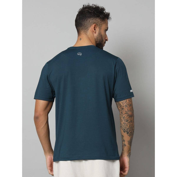 Men's Ultralight Athletic Half Sleeves T-Shirt - Pacific Blue - OutdoorTravelGear.com