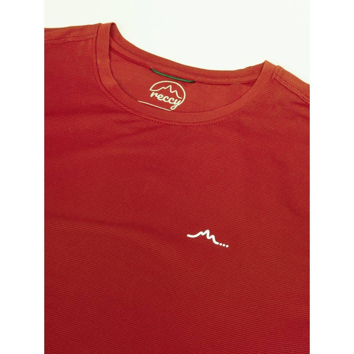 Men's Ultralight Athletic Half Sleeves T-Shirt - Rust