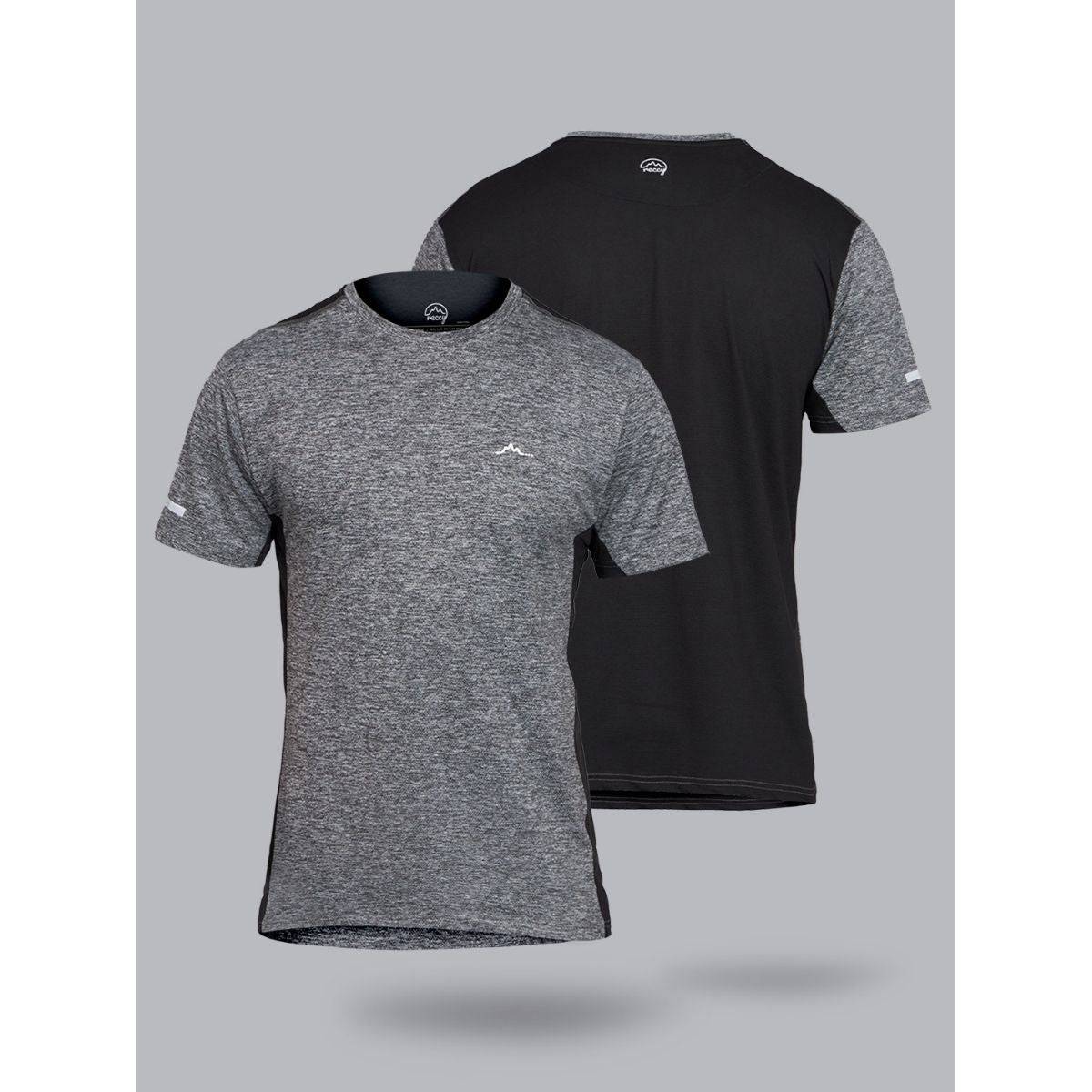 Men's Ultralight Athletic Half Sleeves T-Shirt - Summit Grey - OutdoorTravelGear.com