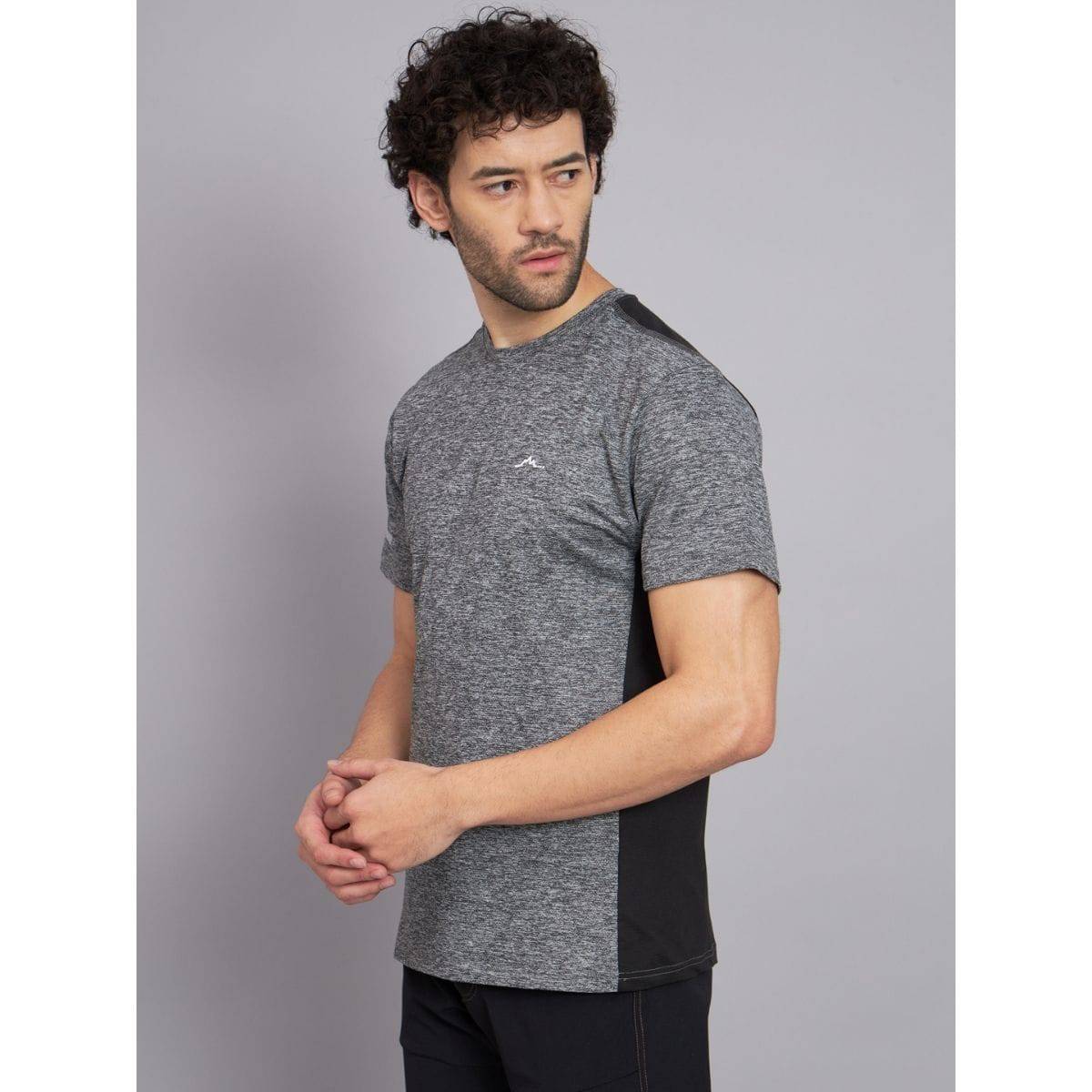 Men's Ultralight Athletic Half Sleeves T-Shirt - Summit Grey