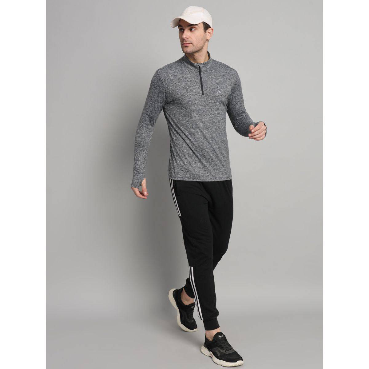 Men's Nomadic Full Sleeves T-Shirt / Baselayer - Charcoal Gray