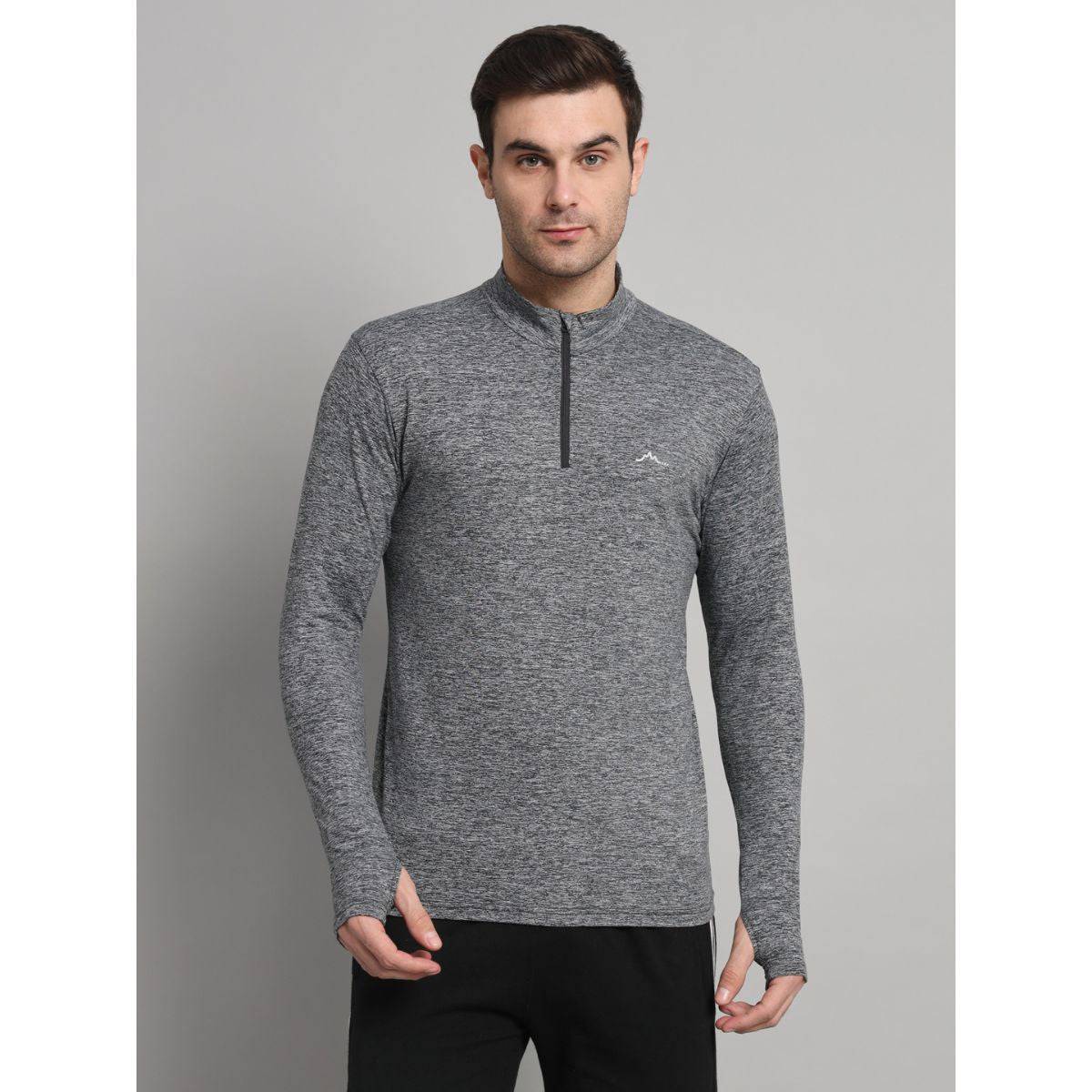 Men's Nomadic Full Sleeves T-Shirt / Baselayer - Charcoal Gray