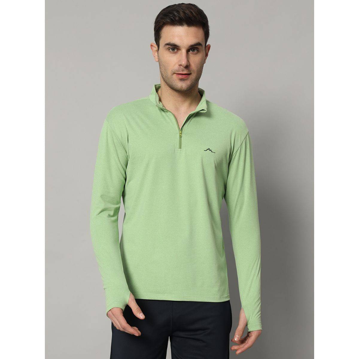 Men's Nomadic Full Sleeves T-Shirt / Baselayer - Green Tea - OutdoorTravelGear.com