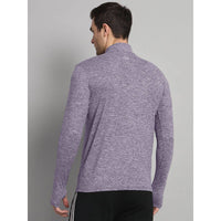 Men's Nomadic Full Sleeves T-Shirt / Baselayer - Purple Gray - OutdoorTravelGear.com