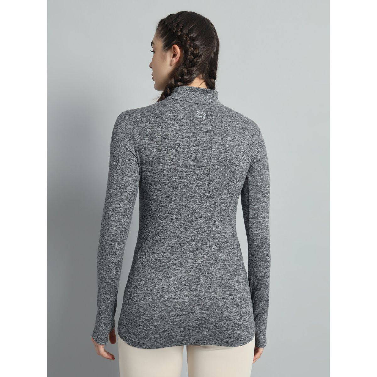 Women's Nomadic Full Sleeves T-Shirt / Baselayer - Charcoal Gray - OutdoorTravelGear.com