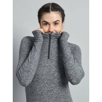 Women's Nomadic Full Sleeves T-Shirt / Baselayer - Charcoal Gray - OutdoorTravelGear.com