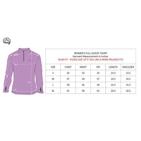 Women's Nomadic Full Sleeves T-Shirt / Baselayer - Purple Gray - OutdoorTravelGear.com